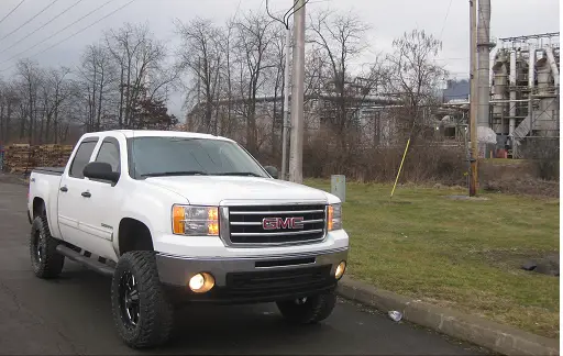 2012 Gmc sierra with 33 inch tires #2