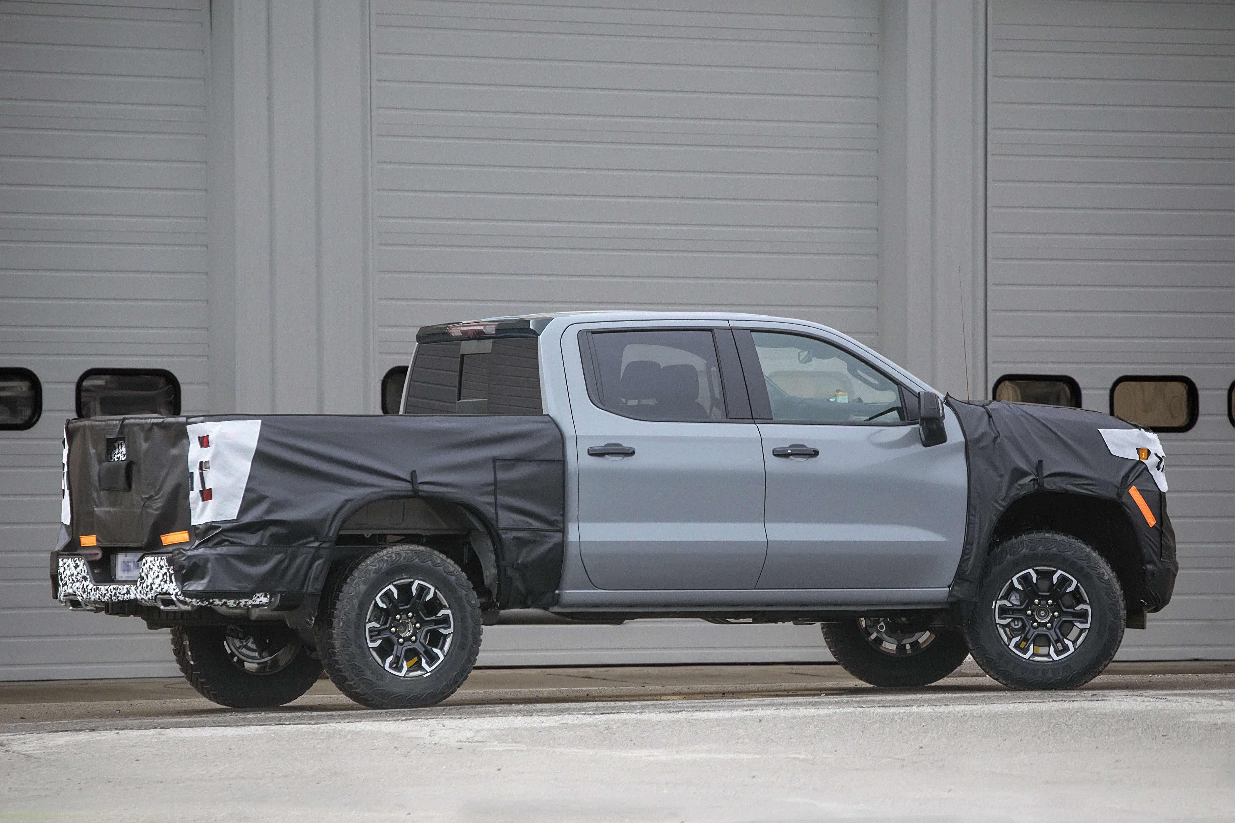 Spy Shots - 2022 Silverado Trail Boss Caught Testing 