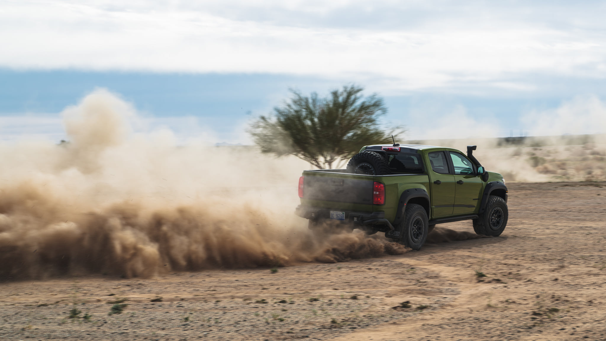 Watch Chevy's AEV Colorado ZR2 Bison Tear Up The Track On NBC Sports