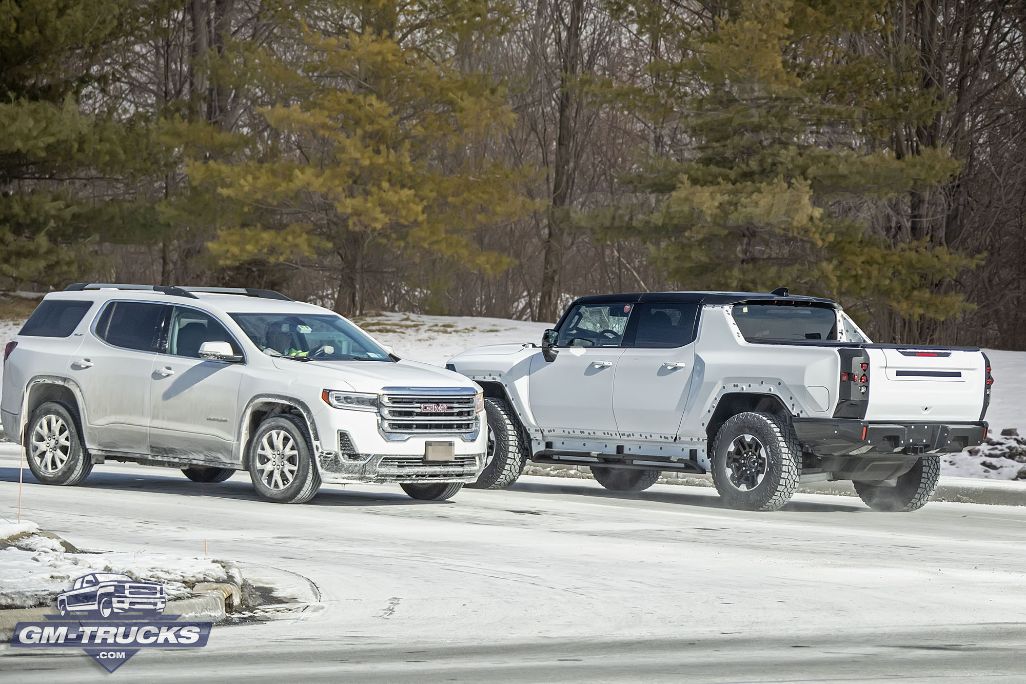 [Spy Shots] GMC HUMMER EV Caught Testing For The First Time