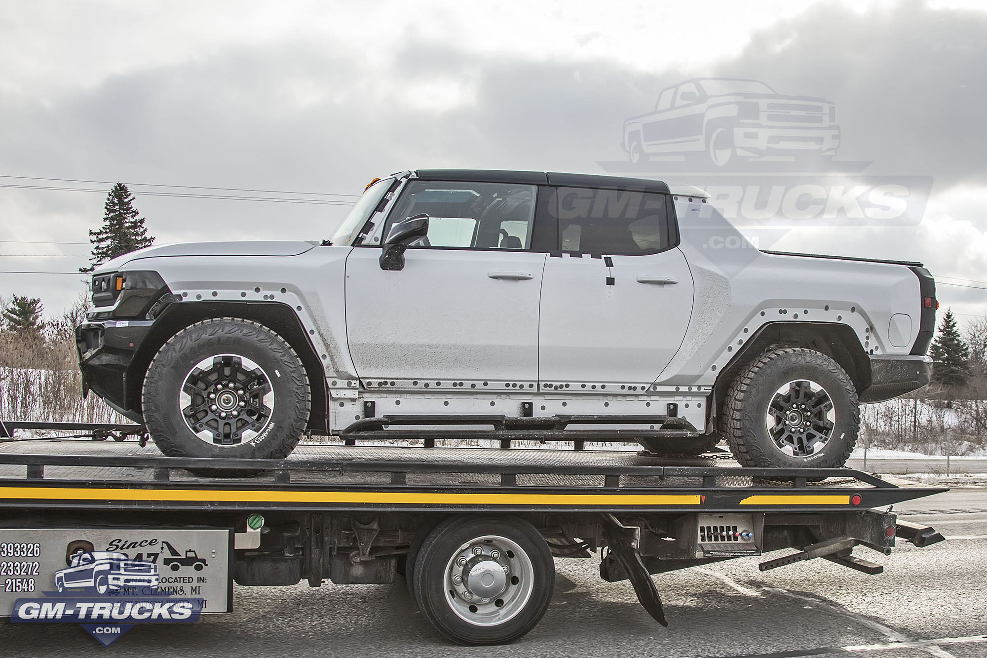 [Spy Shots] GMC HUMMER EV Caught Testing For The First Time