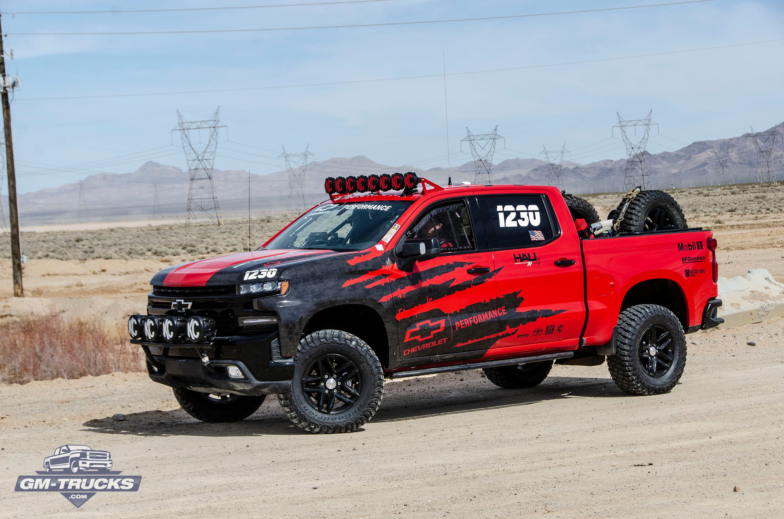 The Chevrolet Performance Hall Racing Silverado At The 2020 Mint 400