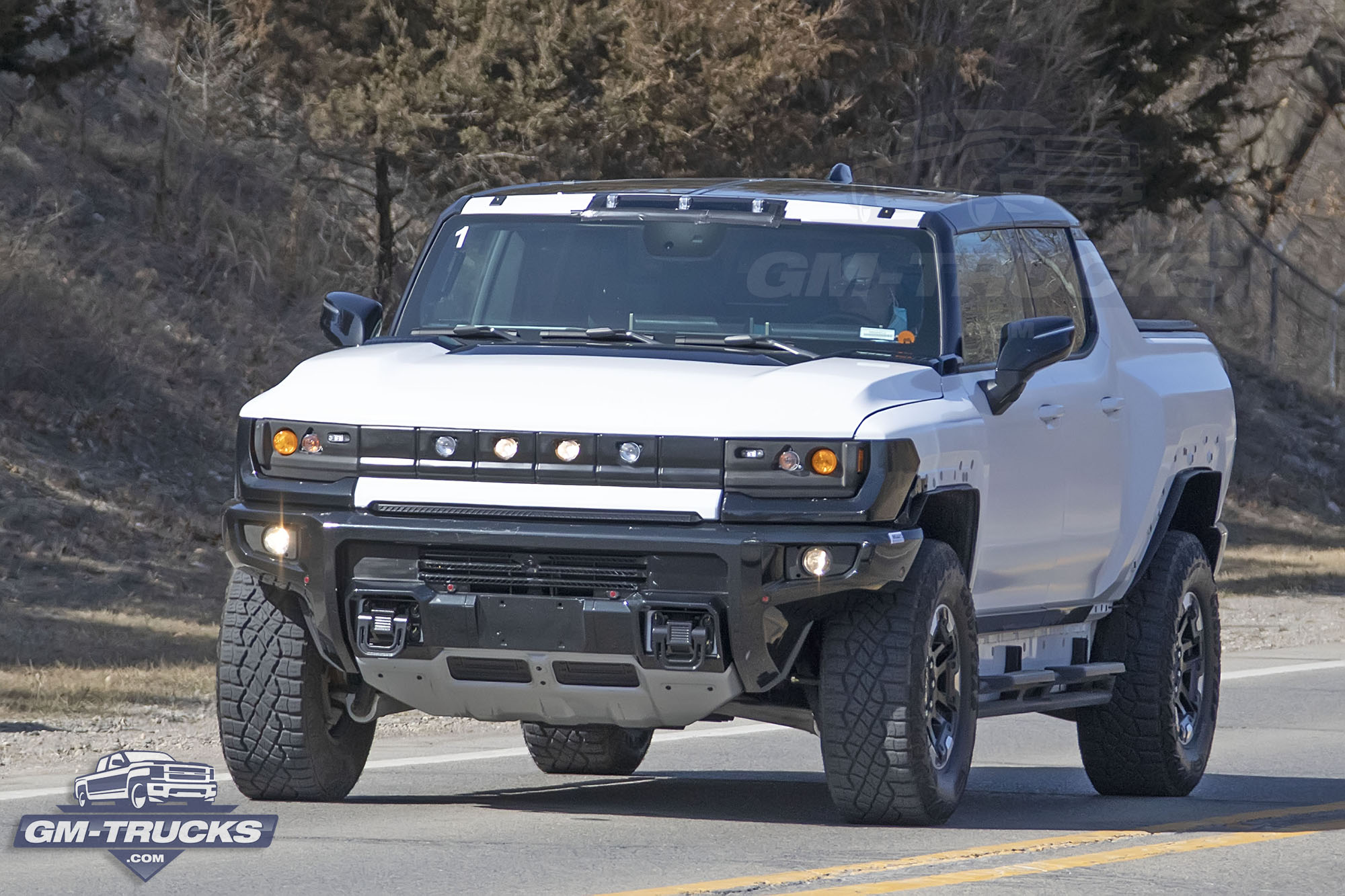 HUMMER EV Truck Continues Testing In & Around GM Milford Proving Grounds