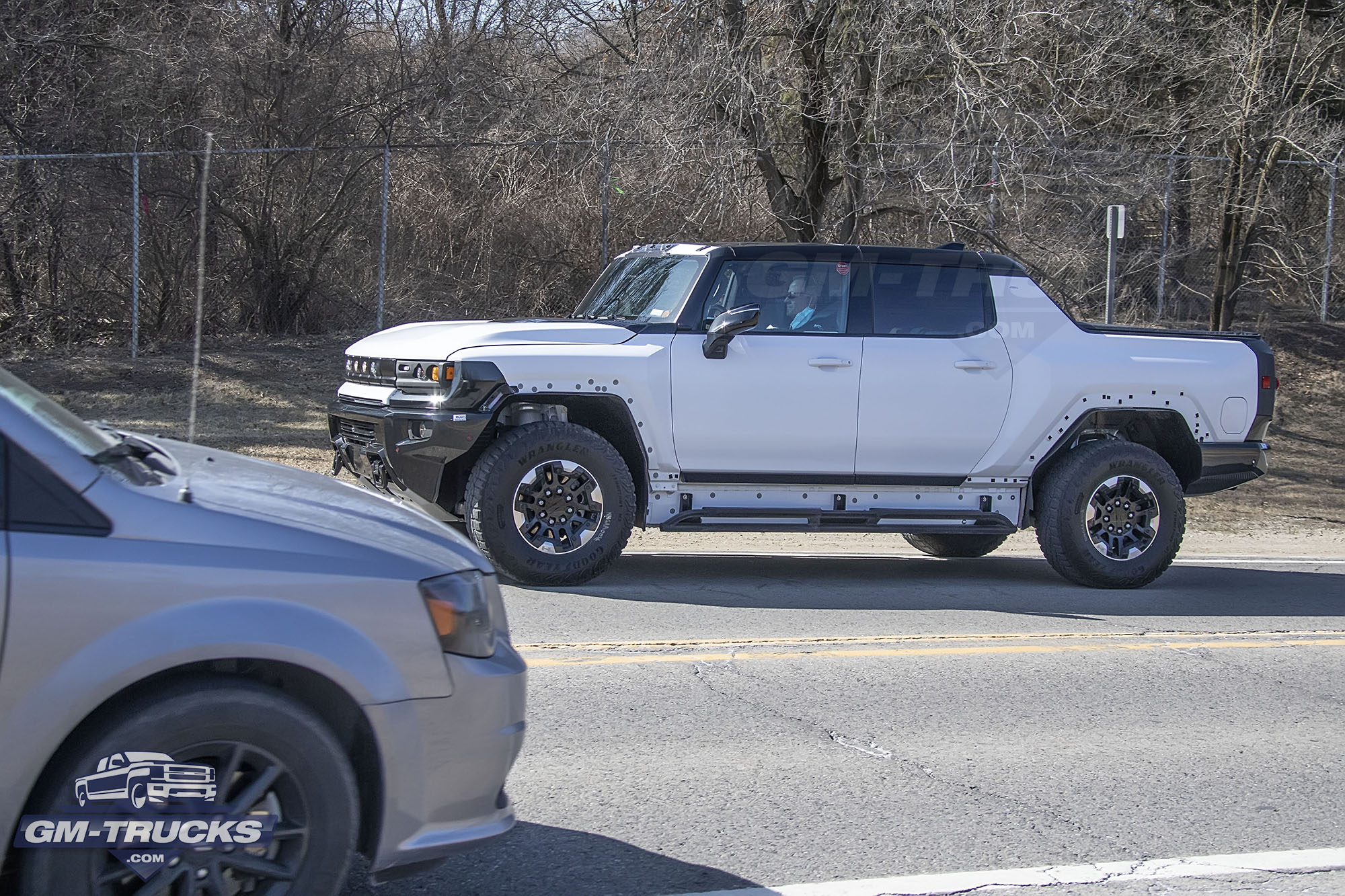 HUMMER EV Truck Continues Testing In & Around GM Milford Proving Grounds