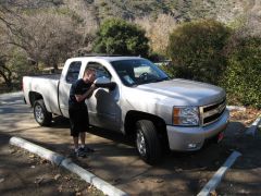 Kissing the Brand New Truck!