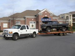 Ut oh...blown head gaskets and to top it off, I was towed by