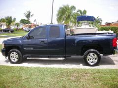 2008 dark blue silverado