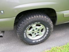 Rear of 2000 Silverado with MTR