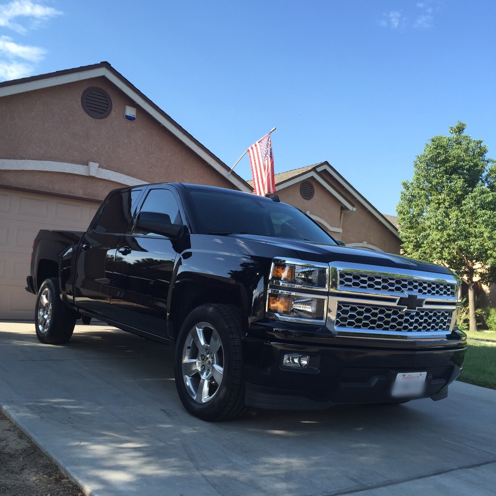 2014 Chevrolet Silverado 1500 Crew Cab (Black)