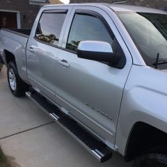 Steps & Vent Visors Installed 11/6/16