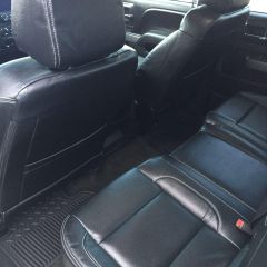 Black KatSkinz Leather Installed