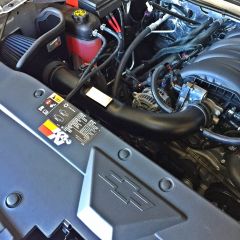 K&N BlackHawk Intake Installed