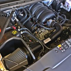 K&N BlackHawk Intake Installed