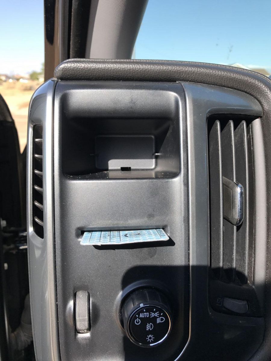 Chevrolet Silverado Phone Mount