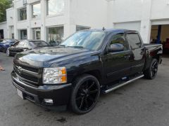 Chevy with 22' inch Wheels Blacked Out