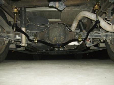 silverado rear sway bar install