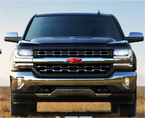 2016 Silverado 1500 Grill Modification - 2014-2018 Silverado & Sierra