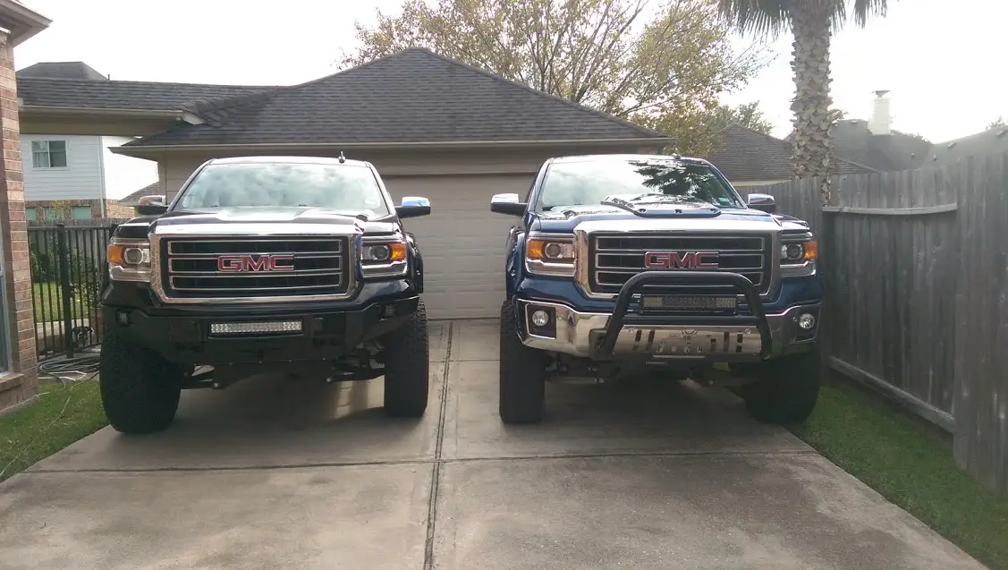 Tow Hooks vs Bull Bar  Chevy Silverado and GMC Sierra Forum