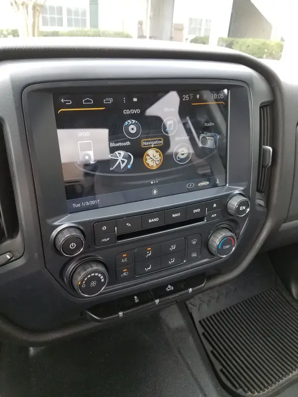 2015 silverado aftermarket radio