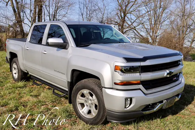 2017 silverado step rails