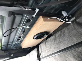 silverado behind seat sub box