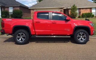Red Hot Z71 Chevy Colorado Build Vehicle Builds Gm