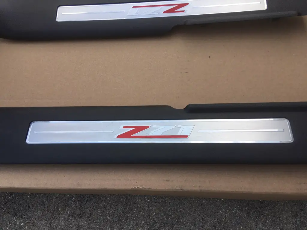 2014 Black Silverado Ltz Z71 Door Sill Plates Gm For Salewanted Gm