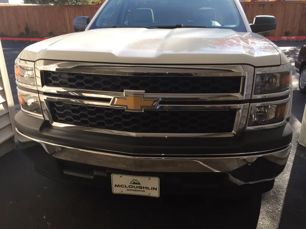 2015 chevy silverado front license plate bracket