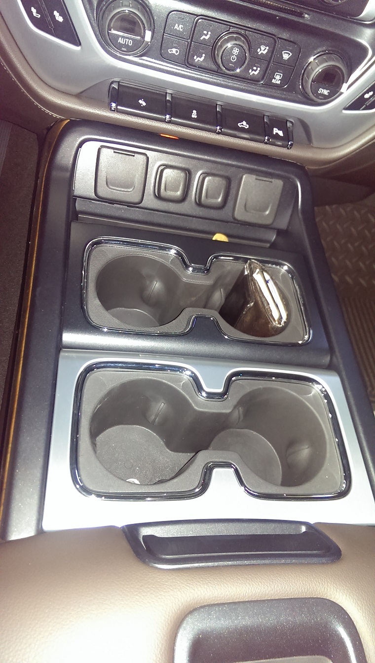 gmc sierra cup holder