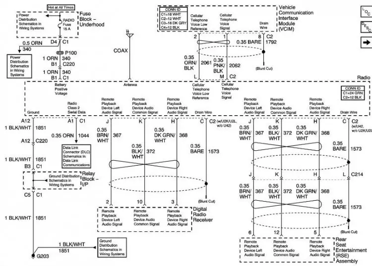 2003 silverado bose radio wiring diagram