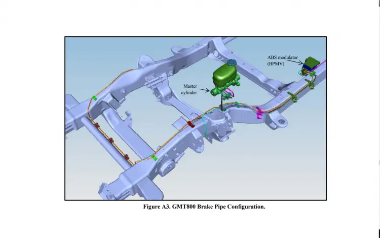 Brake line routing diagram HowTo