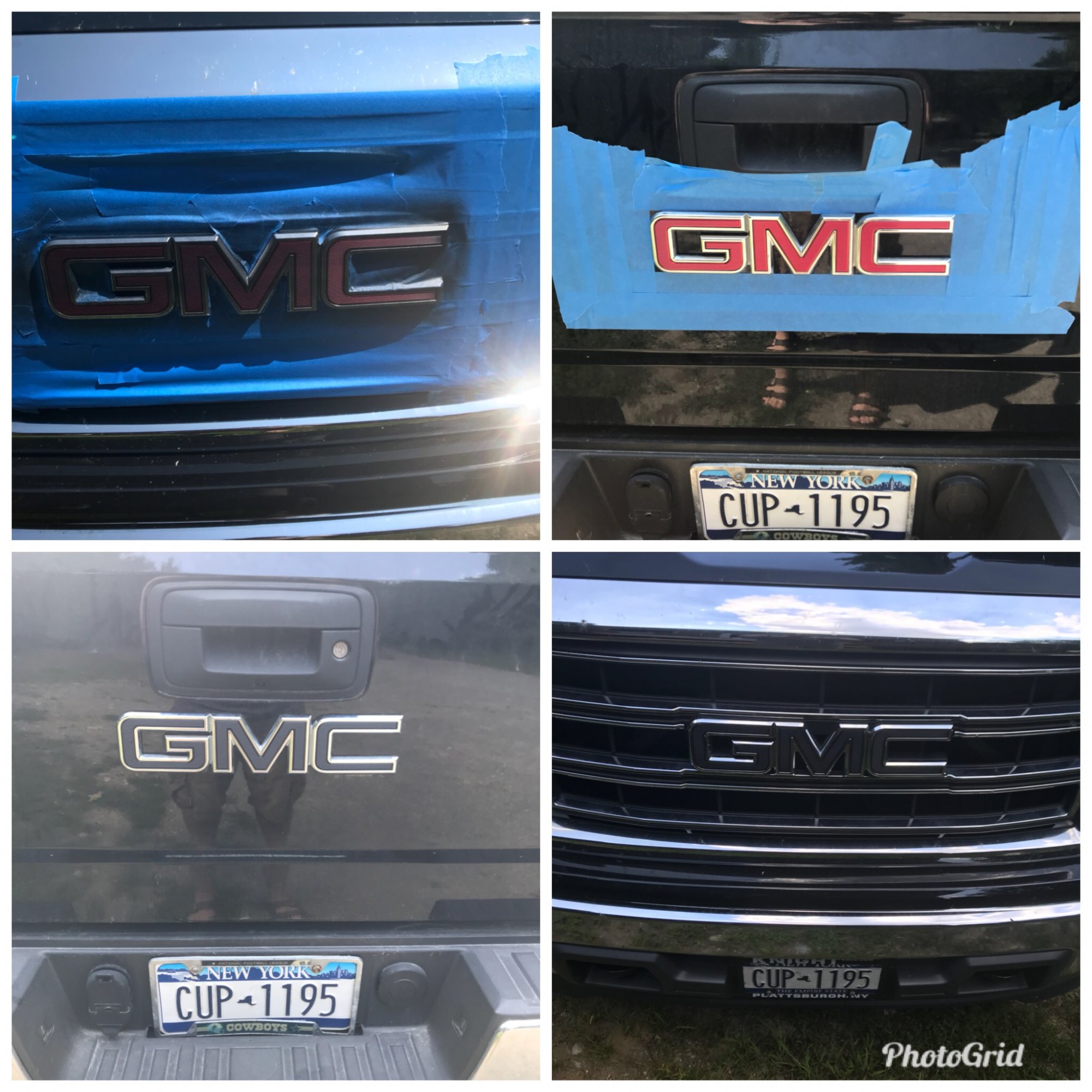 black gmc logo