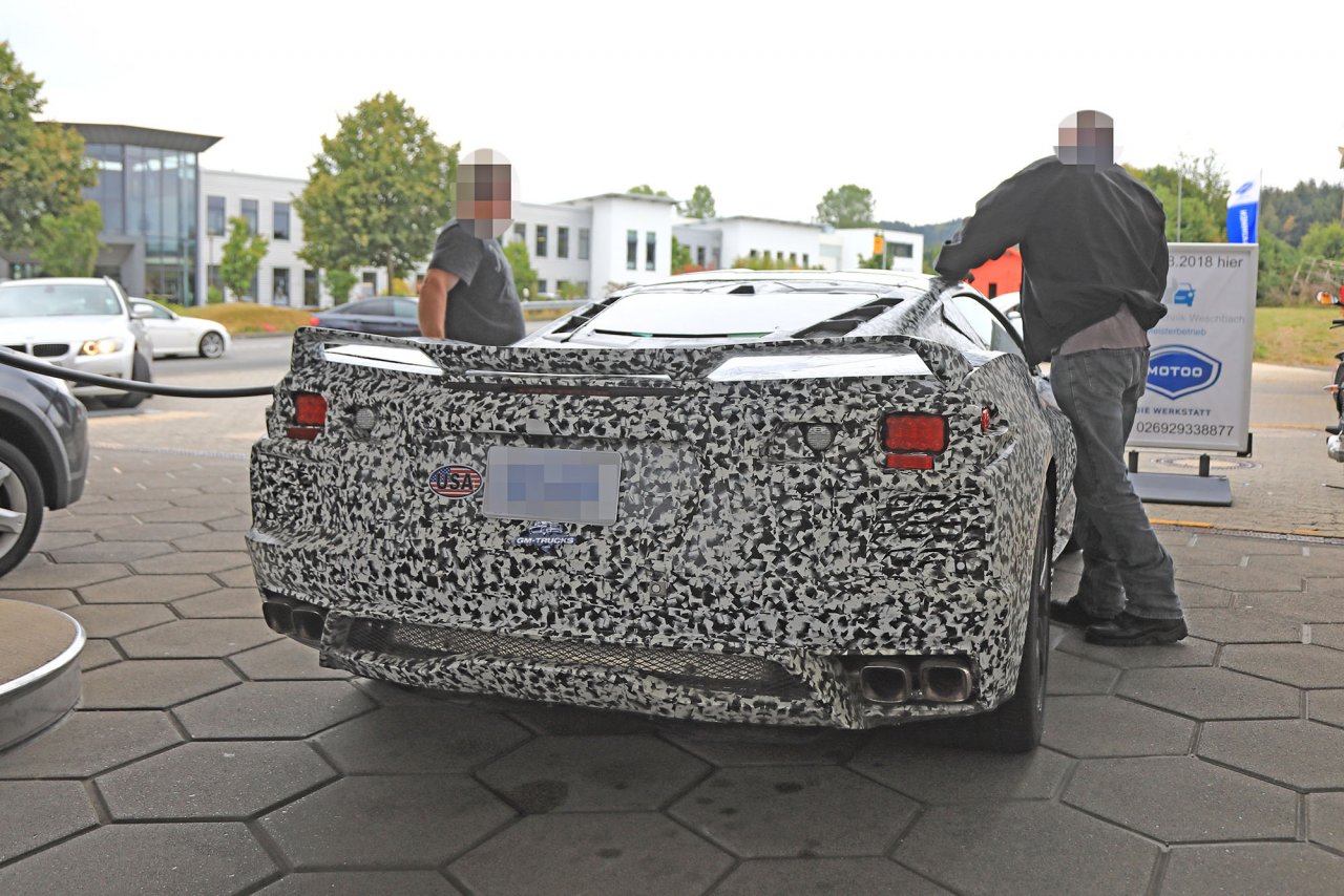 2020 C8 Corvette Spy Shots