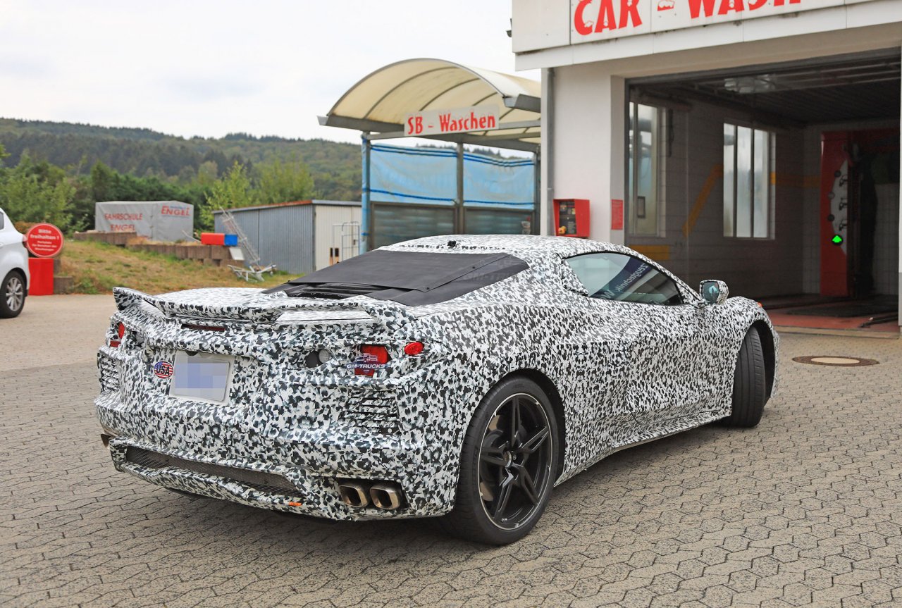 2020 C8 Corvette Spy Shots