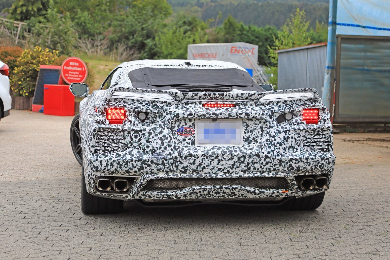 2020 C8 Corvette Spy Shots