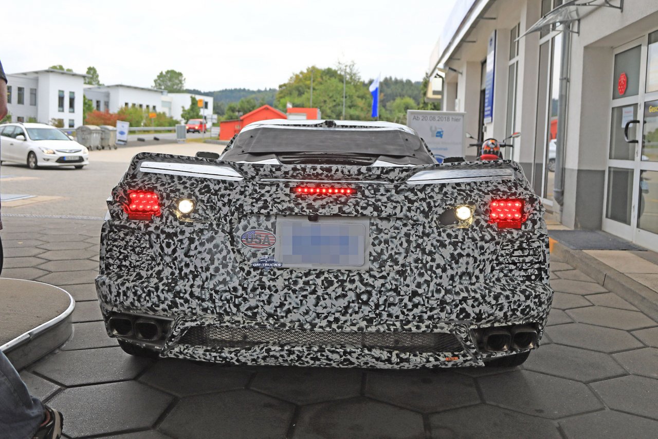 2020 C8 Corvette Spy Shots