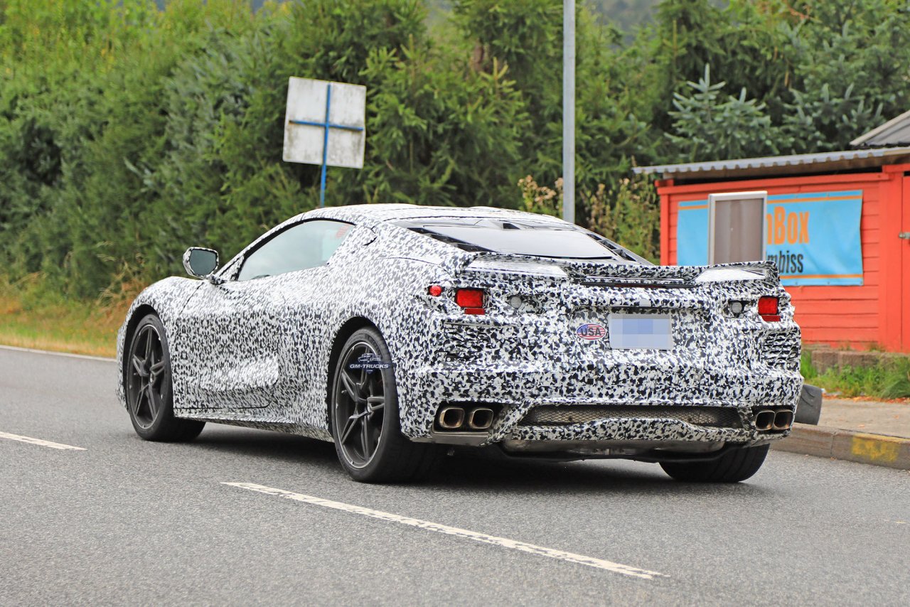 2020 C8 Corvette Spy Shots