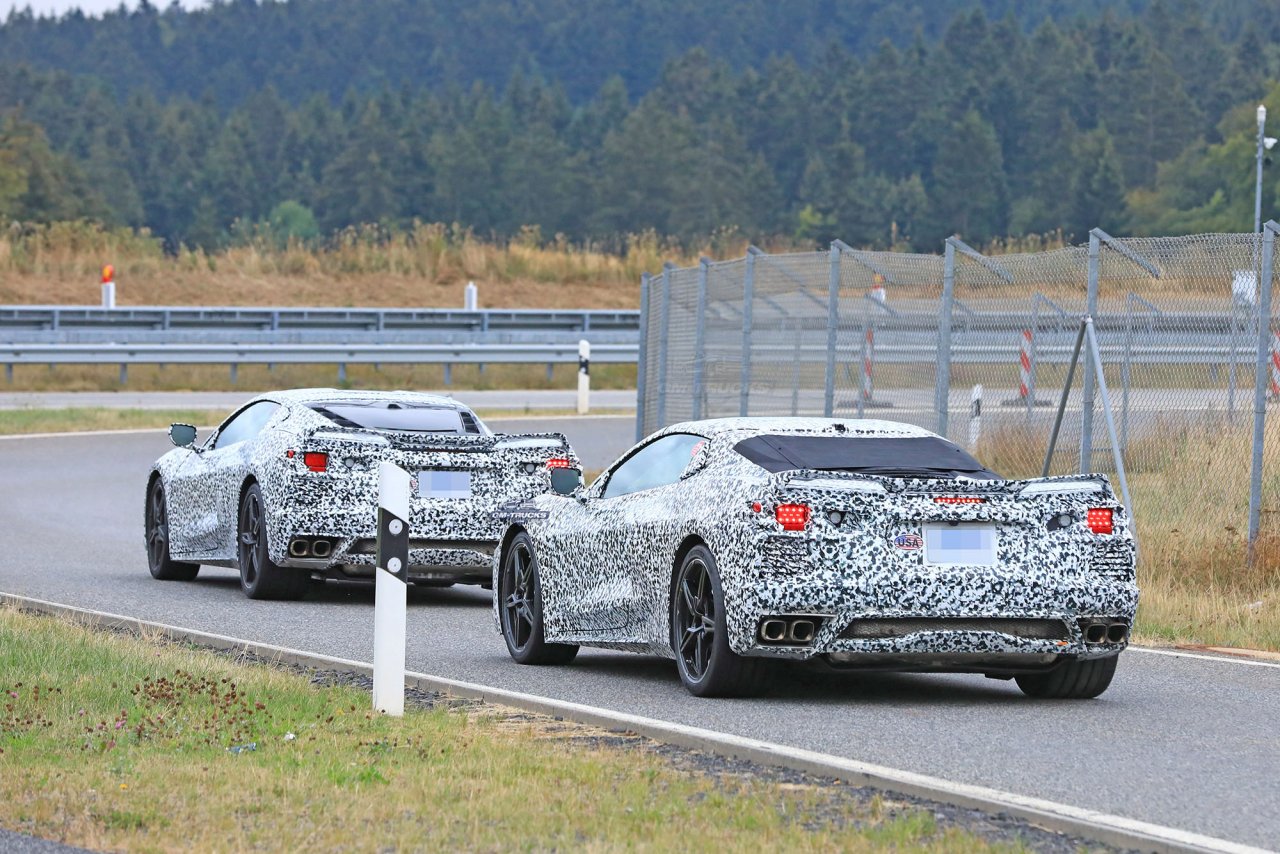 2020 C8 Corvette Spy Shots