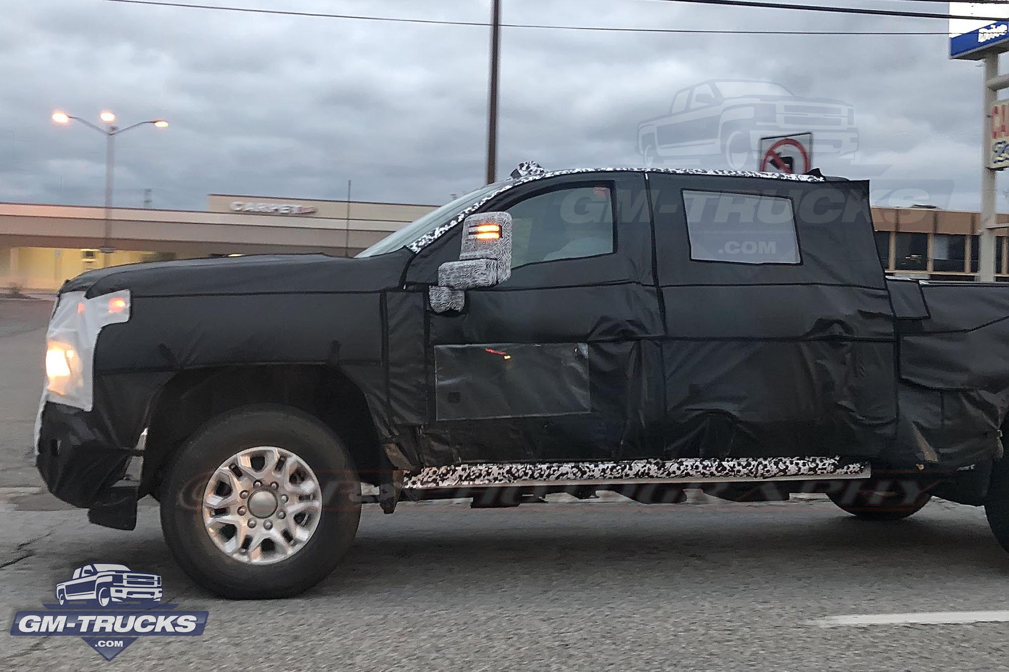 2020 Chevy Silverado 2500HD Photographed On Michigan Roads