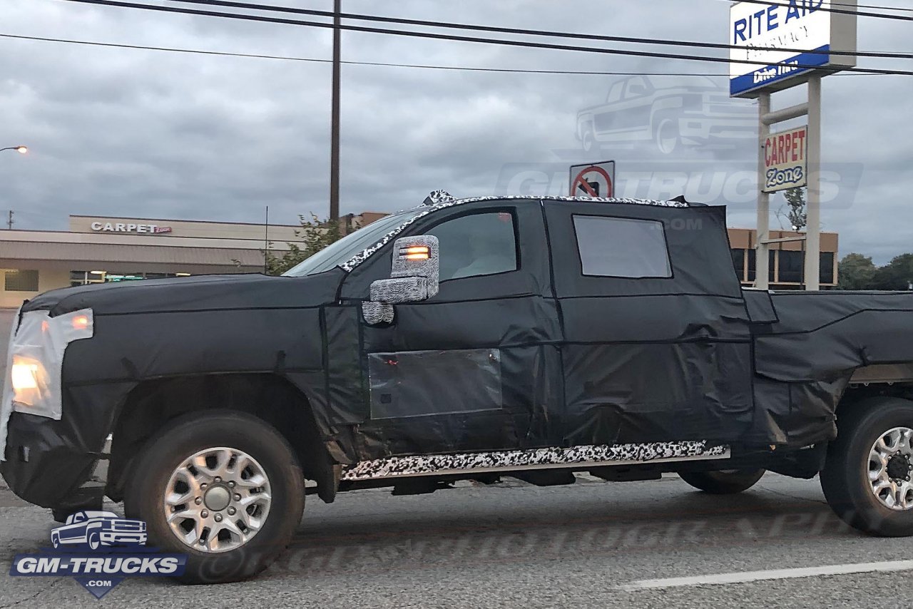 2020 Chevy Silverado 2500HD Photographed On Michigan Roads