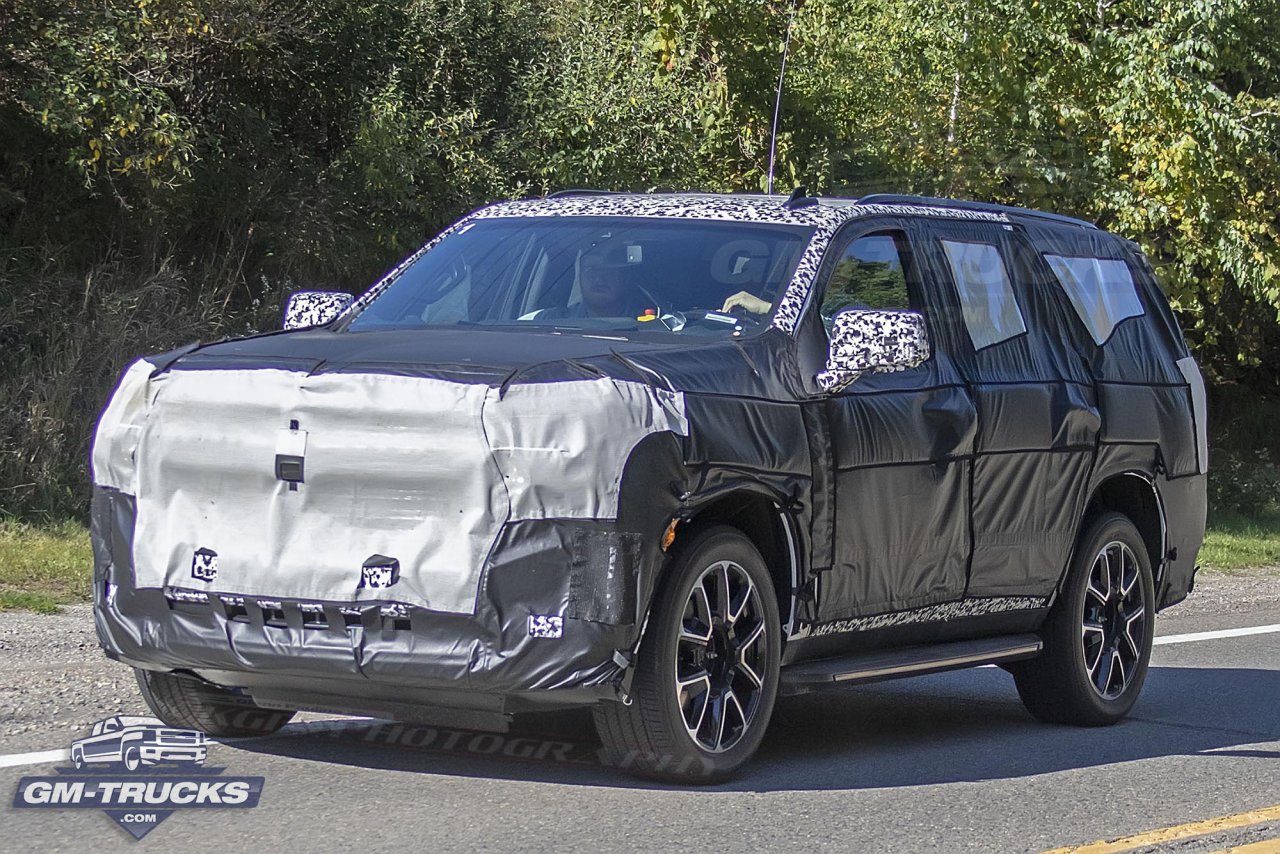 2020 Chevy Tahoe & GMC Yukon Caught On Public Roads