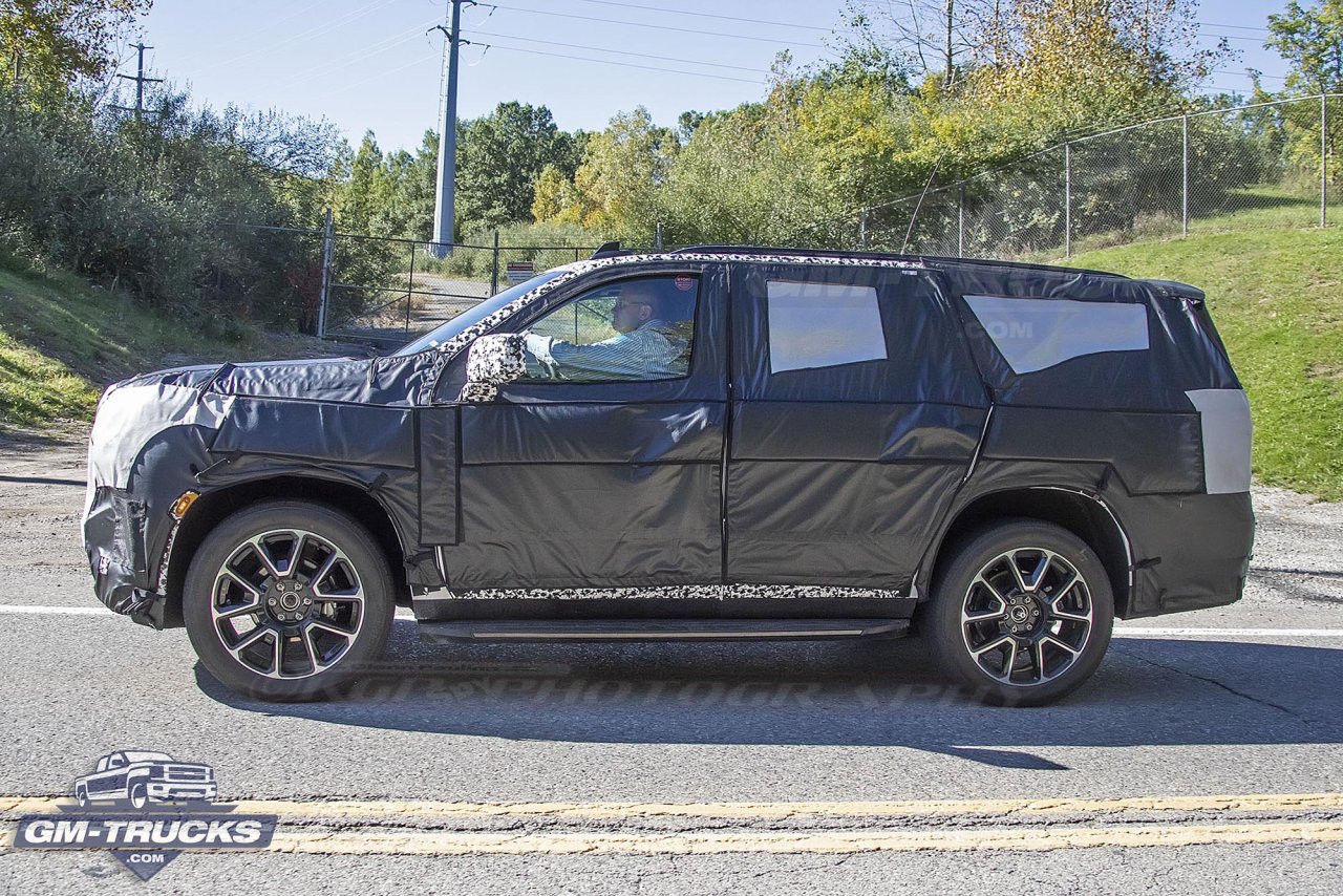 2020 Chevy Tahoe & GMC Yukon Caught On Public Roads