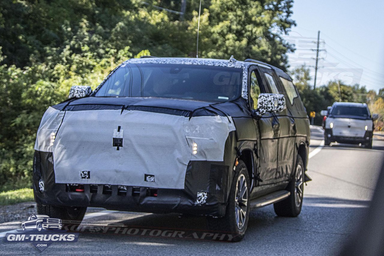 2020 Chevy Tahoe & GMC Yukon Caught On Public Roads