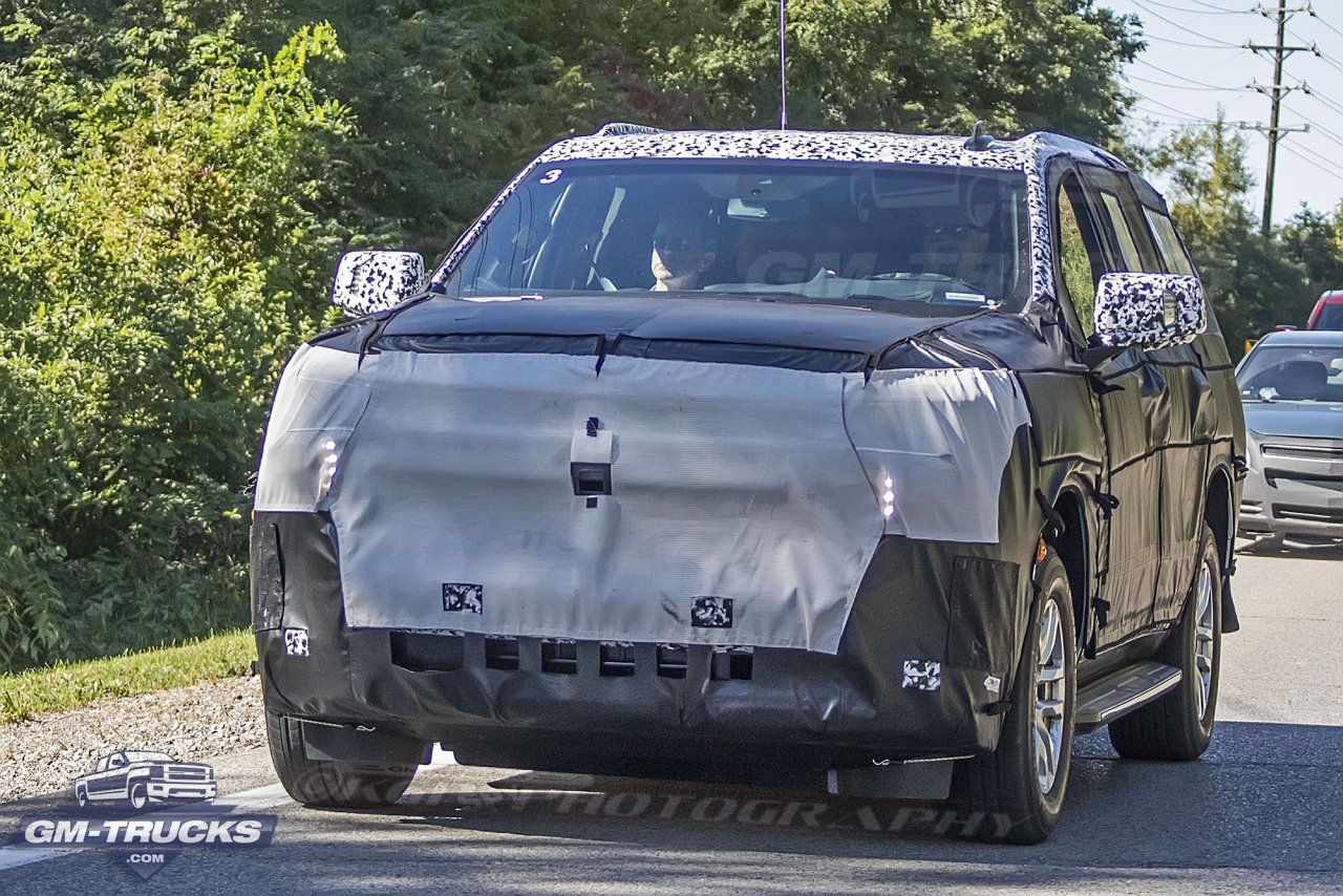 2020 Chevy Tahoe & GMC Yukon Caught On Public Roads