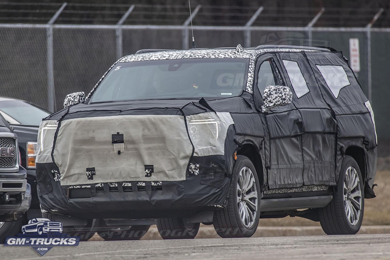 2020 Suburban, Tahoe, & Yukon Pre-Production Mules Caught Using Production Lighting