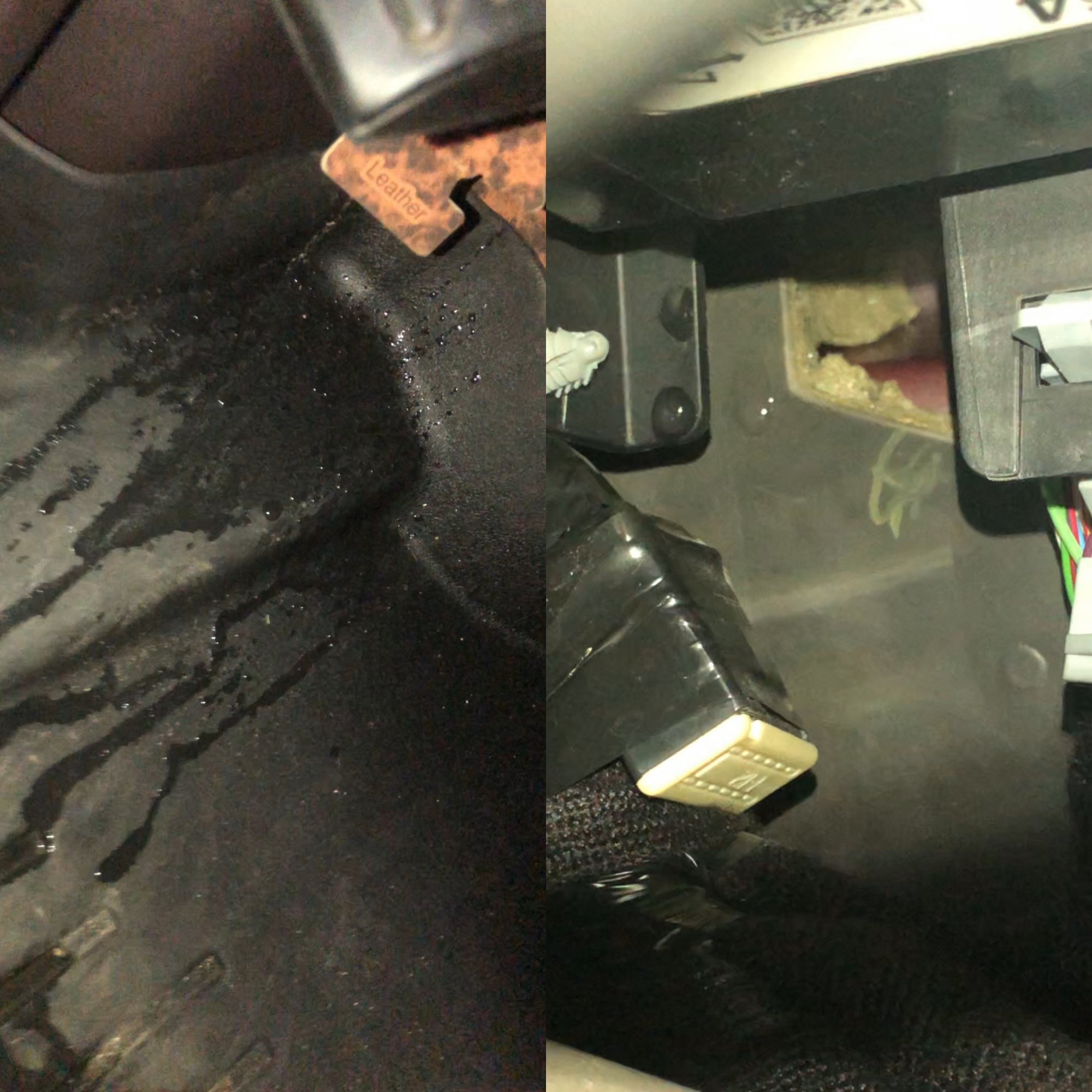 Water leak from under dash driver side into my floor mats - 2014-2018  Silverado & Sierra Mods - GM-Trucks.com