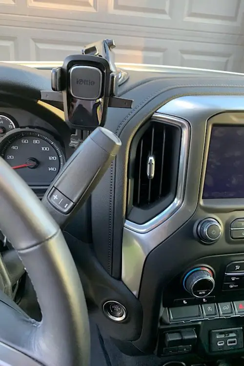 2021 Gmc Sierra Phone Mount