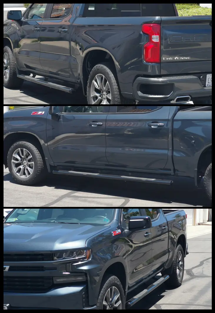 ionic running boards silverado