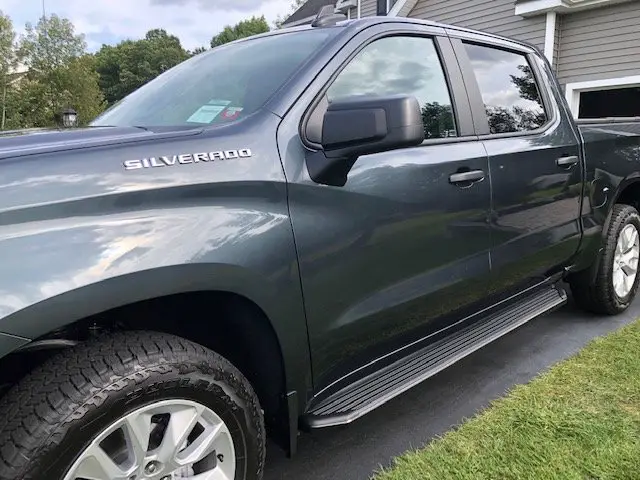 ionic running boards silverado