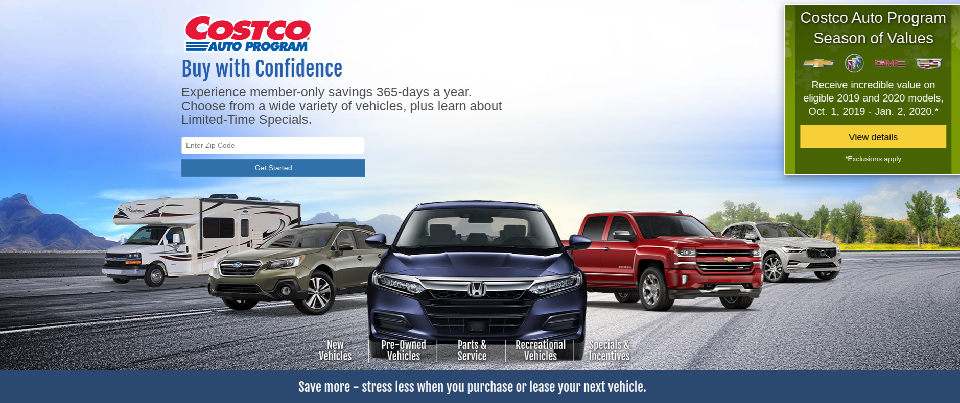 Costco Kicks Off Season of Values With Great GM Vehicle Deals The